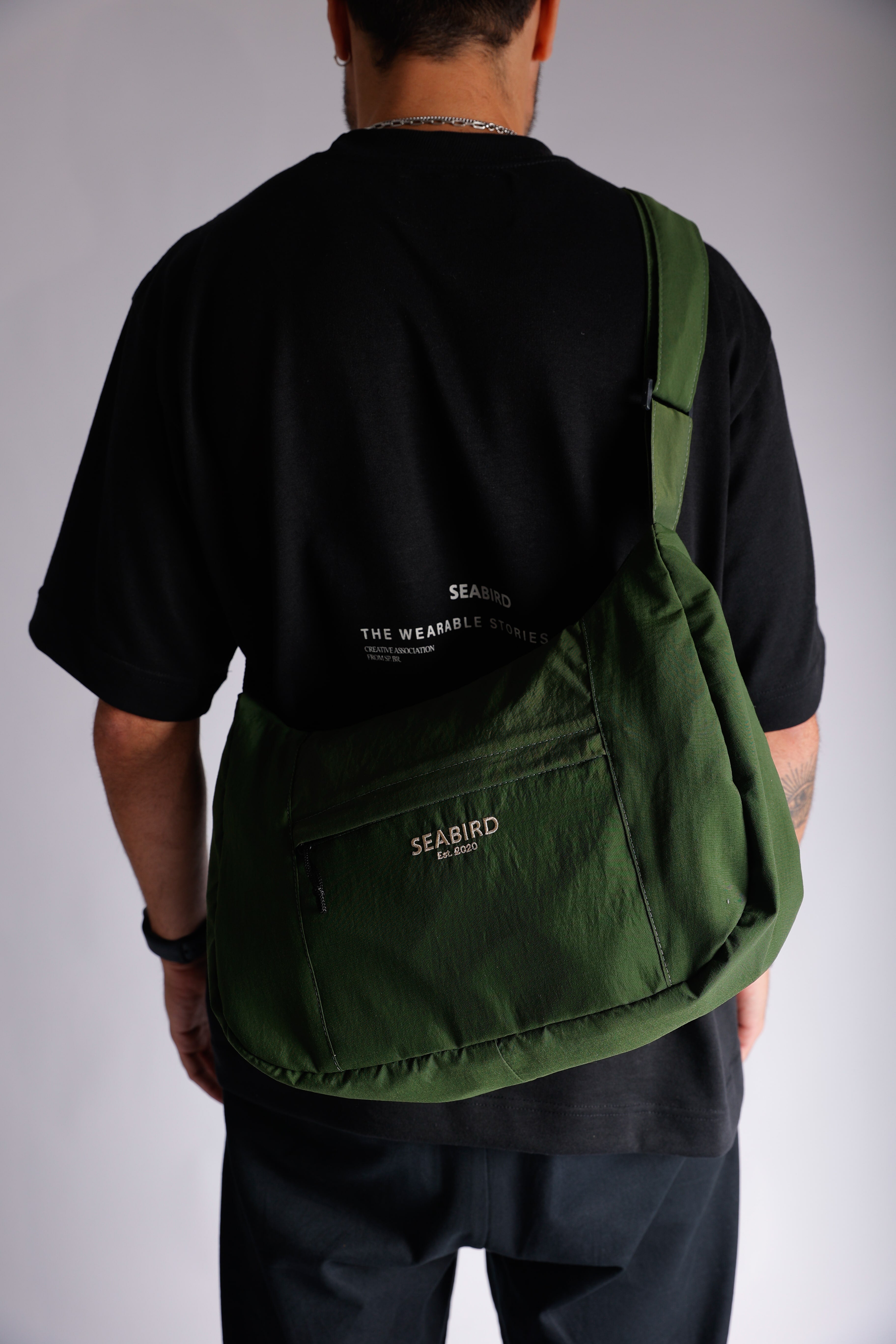 Sling Bag Verde Militar