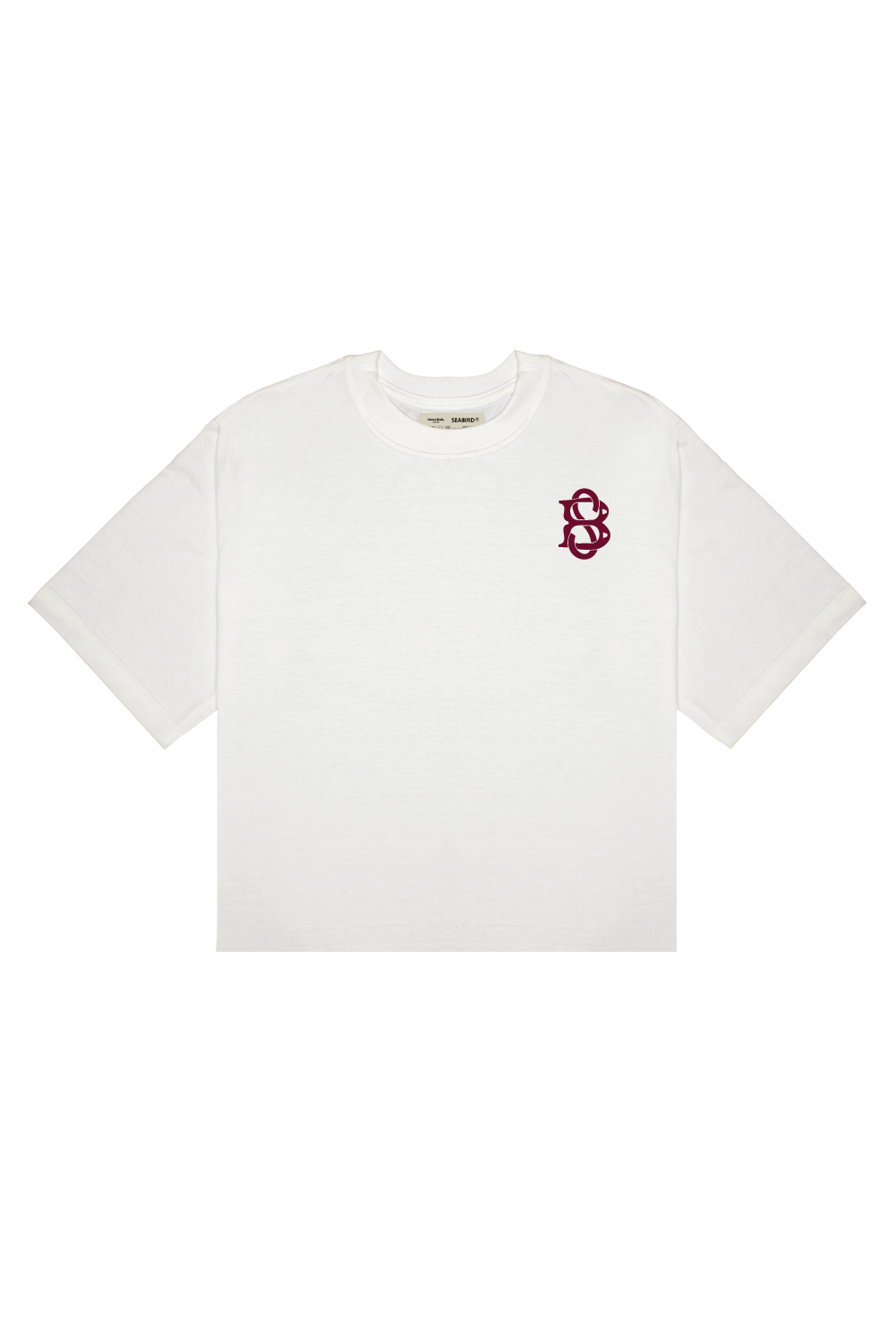 Roses Tee Boxy Off White