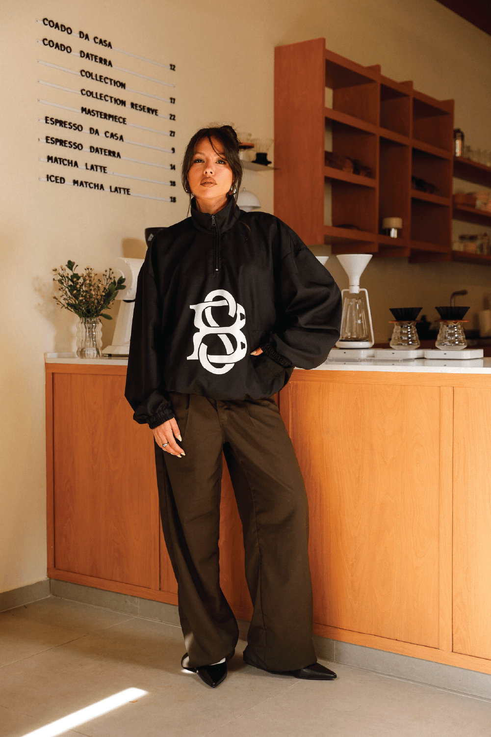 SB Monogram Track Jacket