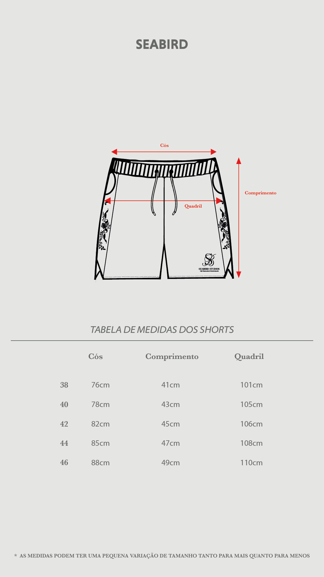 Studios Shorts Preto