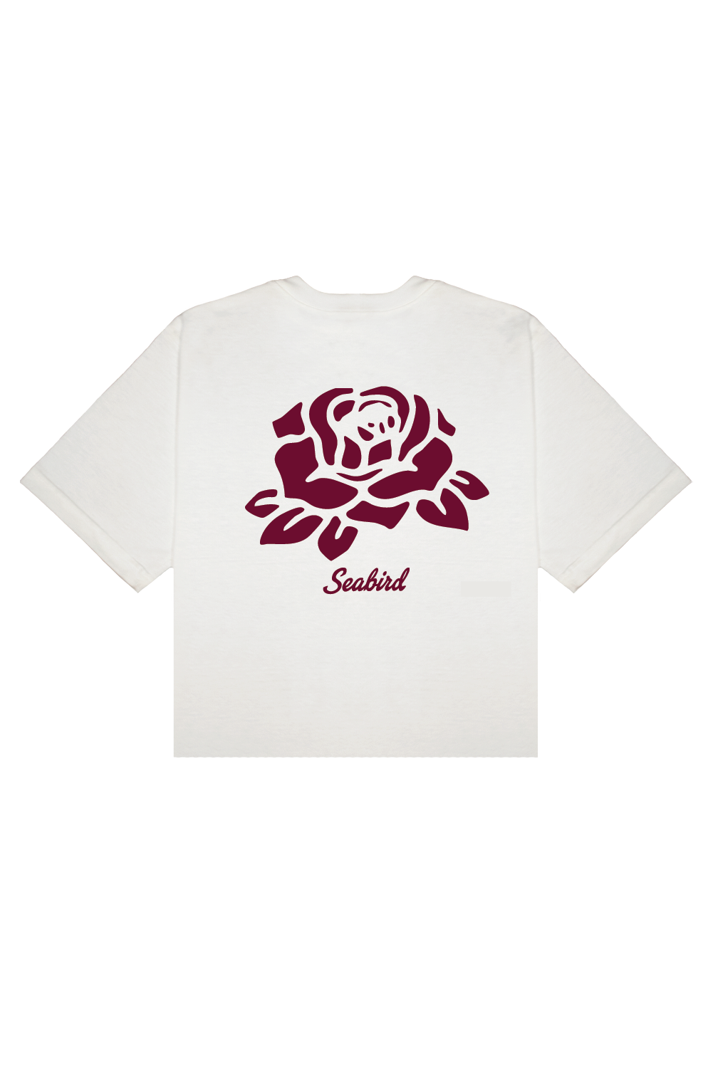 Roses Tee Boxy Off White