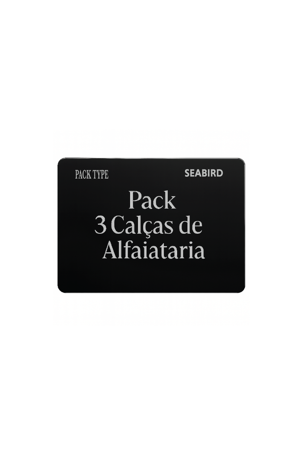 Pack 3 Calças de Alfaiataria