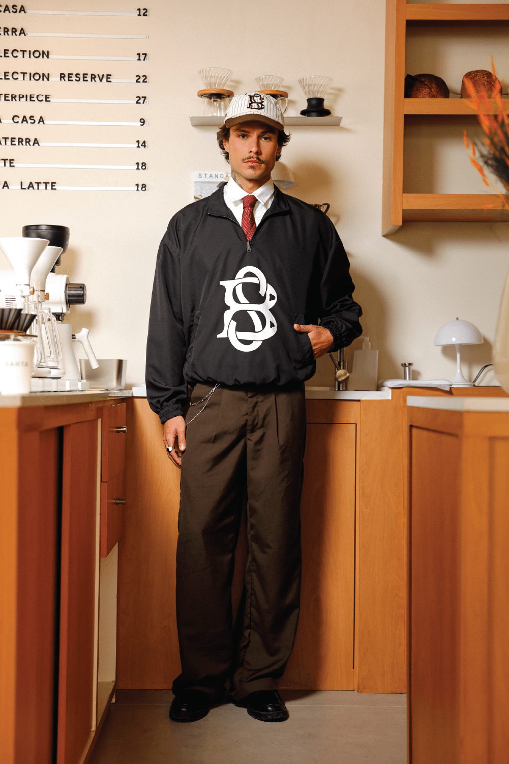 SB Monogram Track Jacket